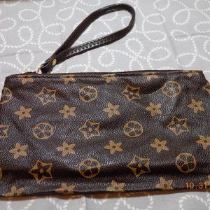 New designer inspired wristlet